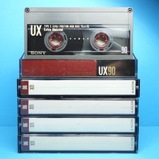 Usado, 🙈 5x SONY UX 90 * IEC II Type 2 * Tapes Cassettes Kassetten кассеты * 1990 comprar usado  Enviando para Brazil
