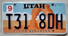Targa utah originale usato  Biella