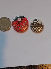 Tone badges madness for sale  GRANGEMOUTH