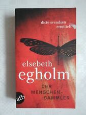 Menschensammler elsebeth eghol gebraucht kaufen  Nienburg
