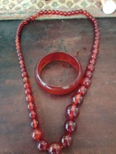 Bracelet collier vintage d'occasion  Châteaulin