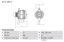 Bosch lichtmaschine generator gebraucht kaufen  Bautzen