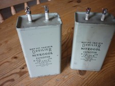 dubilier capacitor for sale  BRADFORD-ON-AVON