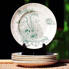 Ensemble assiettes plates d'occasion  Cerisy-la-Salle