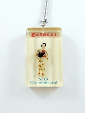 Llavero - Geisha Inclusión Resina - Cintas Adhesivas Evercel - Vintage 3D 1960 segunda mano  Embacar hacia Mexico