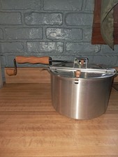 A Genuína Máquina de Pipoca Whirley Pop - Fogão Popper de Alumínio, Manivela de Madeira, usado comprar usado  Enviando para Brazil