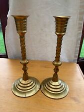 Brass candlestick tall. for sale  CLECKHEATON