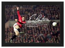 Eric cantona signed for sale  Shipping to Ireland