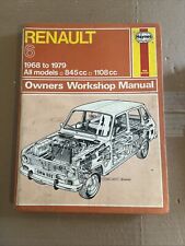 Renault haynes workshop for sale  PRESTATYN