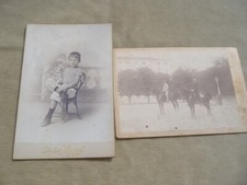 2 FOTOGRAFIE ORIGINALI FINE '800 ATELIER FOTOGRAFICO NIGGL DI GORIZIA comprar usado  Enviando para Brazil