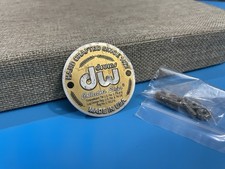 Distintivo dourado DW Collectors Series tarola baixo piso tom comprar usado  Enviando para Brazil