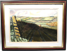Framed watercolour picture for sale  MIRFIELD