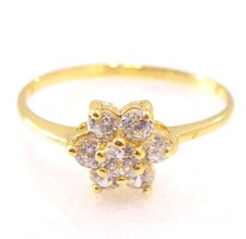 Simulated diamond flower for sale  COLCHESTER
