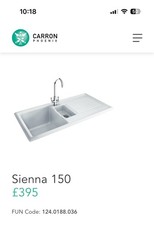 Carron phoenix sienna for sale  LONDON