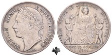 Württemberg fiorino 1841 usato  Cremona