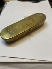 Brass tabacco box for sale  LIVERPOOL