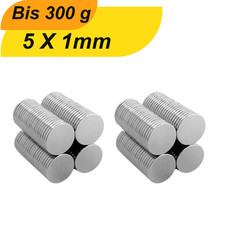 Magnete 5x1mm scheibe gebraucht kaufen  Mettmann