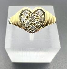 Herz ring diamant gebraucht kaufen  Essen