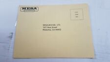 Usado, CARTÃO DE GARANTIA AMP MESA BOOGIE ANOS 80 - raro comprar usado  Enviando para Brazil