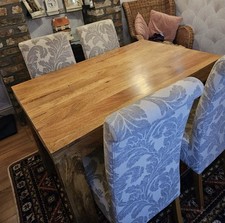 Solid oak dining for sale  LIVERPOOL