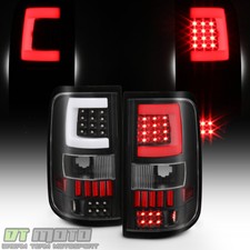 Preto 2004 2005 2006 2007 2008 Ford F150 LOBO Pickup LED tubo lanternas traseiras, usado comprar usado  Enviando para Brazil