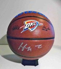 SHAI GILGEOUS- ALEXANDER ASSINADO TAMANHO OFICIAL WILSON OKC THUNDER BASQUETE- CERTIFICADO DE AUTENTICIDADE comprar usado  Enviando para Brazil