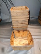 12 wooden baskets for sale  New Holland