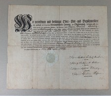 Pergament urkunde gesellenbrie gebraucht kaufen  Hohenstein-Ernstthal