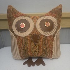Travesseiro decorativo coruja celeiro texturizado misto neutro cores de outono feito nos EUA comprar usado Travesseiro decorativo coruja celeiro texturizado misto neutro cores de outono feito nos EUA comprar usado  Enviando para Brazil