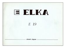 Elka e19 service usato  Italia