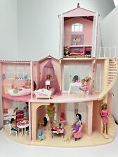 Jogo Barbie 3 andares casa dos sonhos 2006 mobiliado dobrável sons e luzes funciona comprar usado  Enviando para Brazil