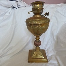 Vintage oil lamp for sale  HALSTEAD