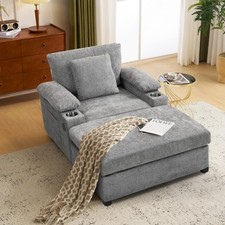 Oversized armchair ottoman for sale  Brentwood