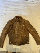 Goldtop leather motorcycle for sale  LONDON