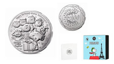 Cartelette 100 argent d'occasion  France