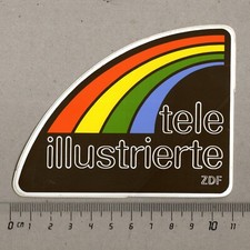 Aufkleber sticker zdf gebraucht kaufen  Südlohn
