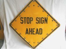 Stop sign ahead for sale  Lewistown