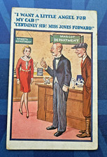 Motoring comic postcard for sale  BROUGH