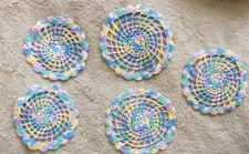 Colourful hand crocheted for sale  BRADFORD