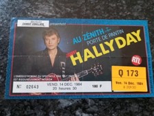 Billet concert johnny d'occasion  Colombes