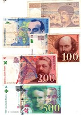 Série set billets d'occasion  Paris I