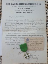 Italie ordre maurice d'occasion  Menton