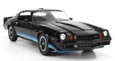 CHEVROLET Camaro Z/28 - 1981 - black with blue tri color - Greenlight 1:18, usado comprar usado  Enviando para Brazil