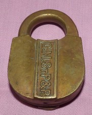 antique railroad locks for sale  Topeka
