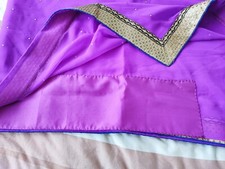 Indian saree purple for sale  SOUTHALL