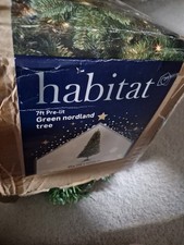 Habitat christmas tree for sale  TAMWORTH