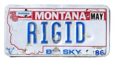 Montana vanity license d'occasion  Expédié en Belgium