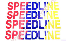 Autocollant sticker speedline d'occasion  Jaligny-sur-Besbre