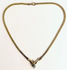 Vergoldetes collier zirkonia gebraucht kaufen  Nürnberg