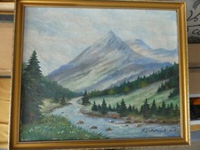 Antike ölgemälde 1959 gebraucht kaufen  Crinitz